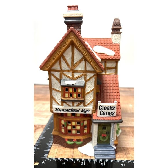 Dept 56 5808-4  Bumpstead Nye Cloaks & Canes Dickens Heritage Village - Picture 3 of 7